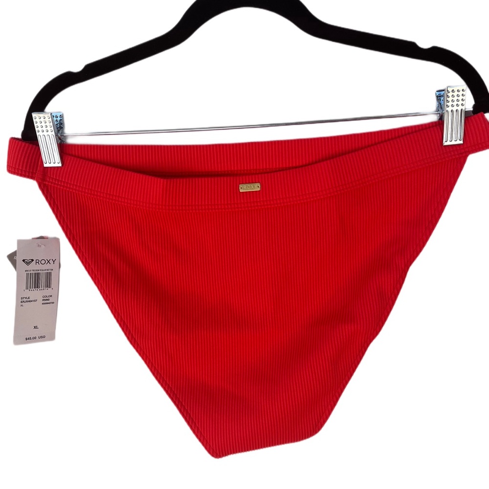ROXY XL NWT RED BIKINI BOTTOMS MSRP$45 - Picture 2 of 9